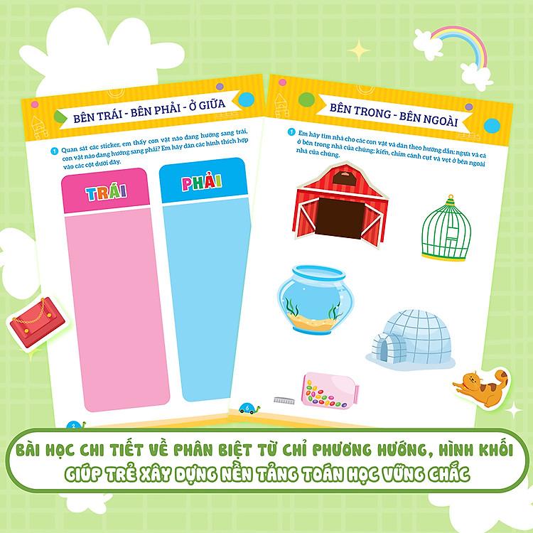 Sách Học Toán Montessori 4 ( Phát triển trí tuệ 4+)