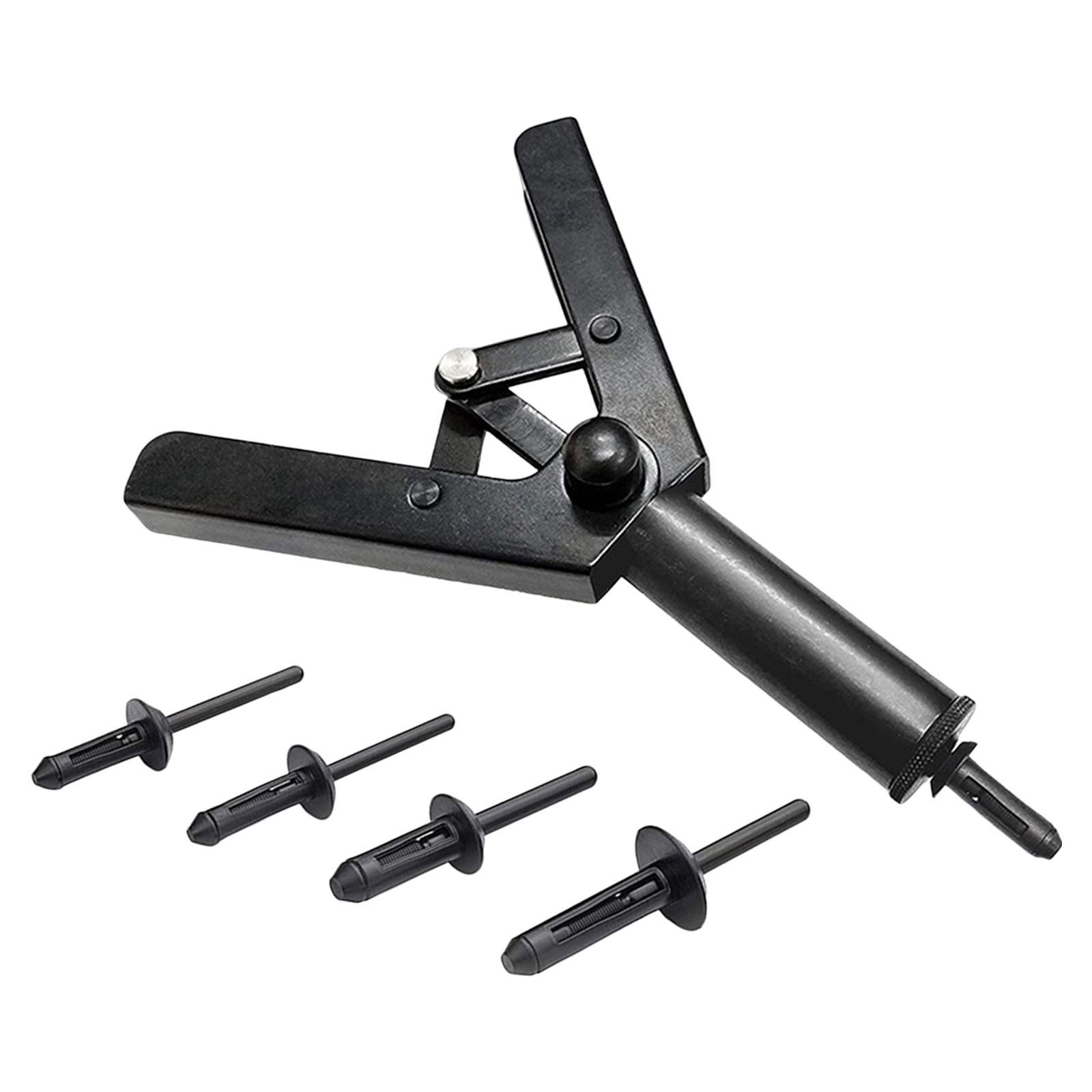 Pp Rivet Clip with Rivet Machine Puller 4 Popular Sizes Replacement Kit