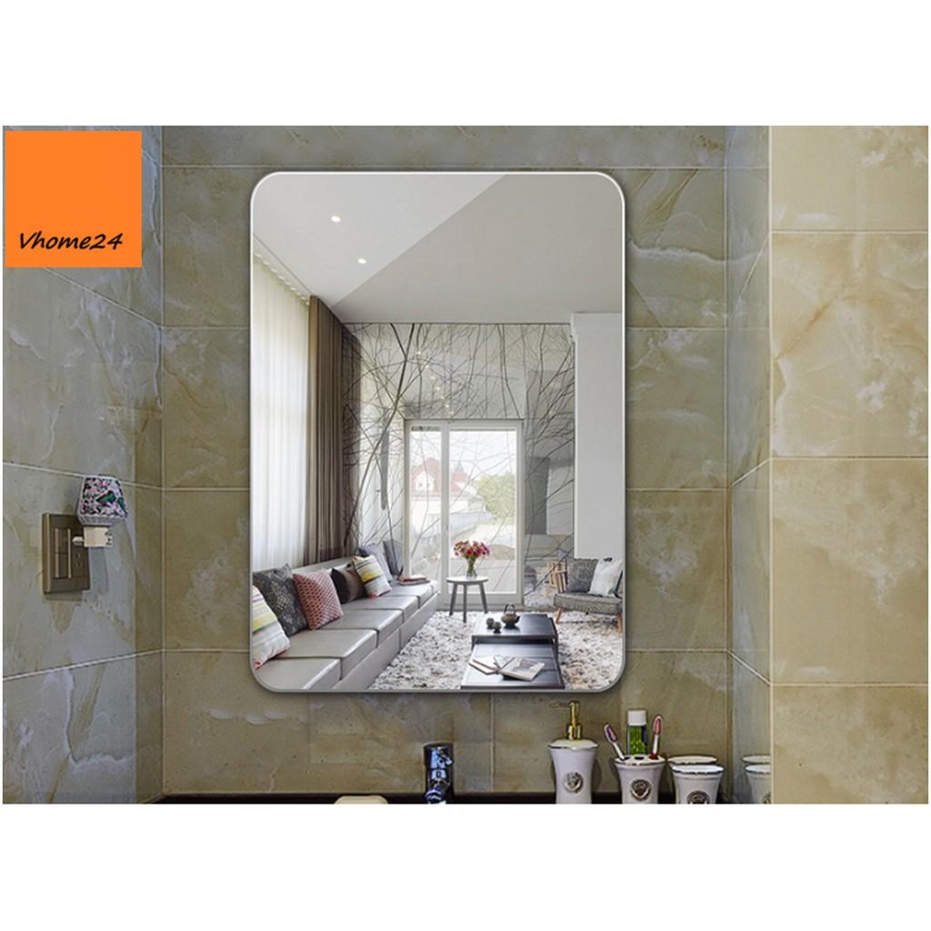 GƯƠNG PHÒNG TẮM TRÀN VIỀN BO GÓC BL222A