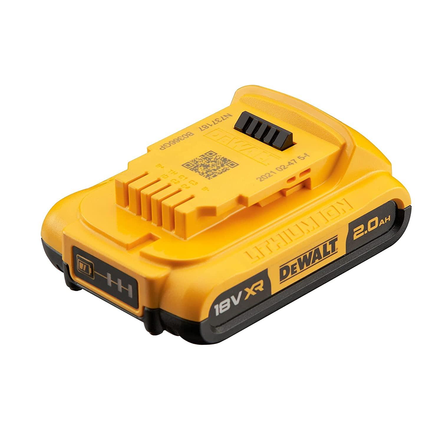 PIN CHO MÁY KHOAN 18V-2AH DEWALT DCB183-B1 - HÀNG CHÍNH HÃNG