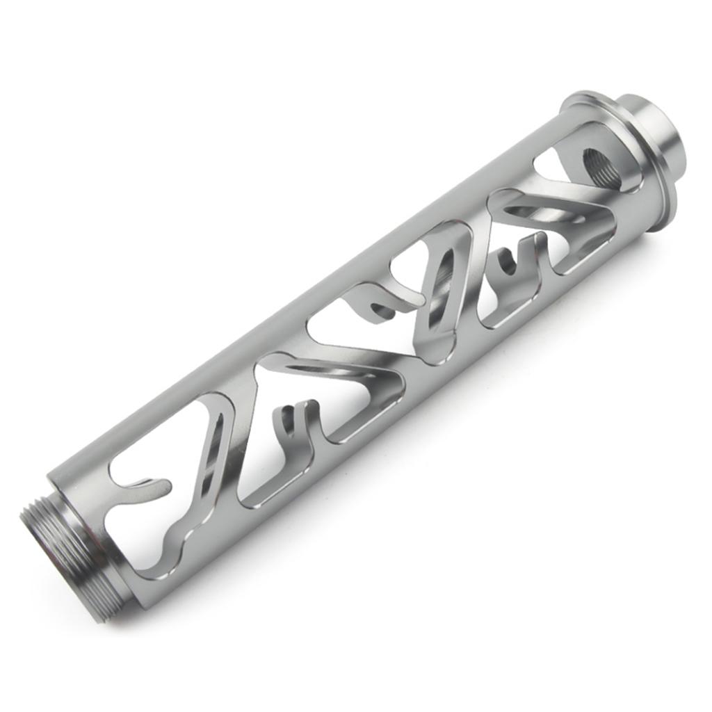 2 Set 6in Single-core Spiral Automotive Fuel Filter 1/2''-28 Titanium