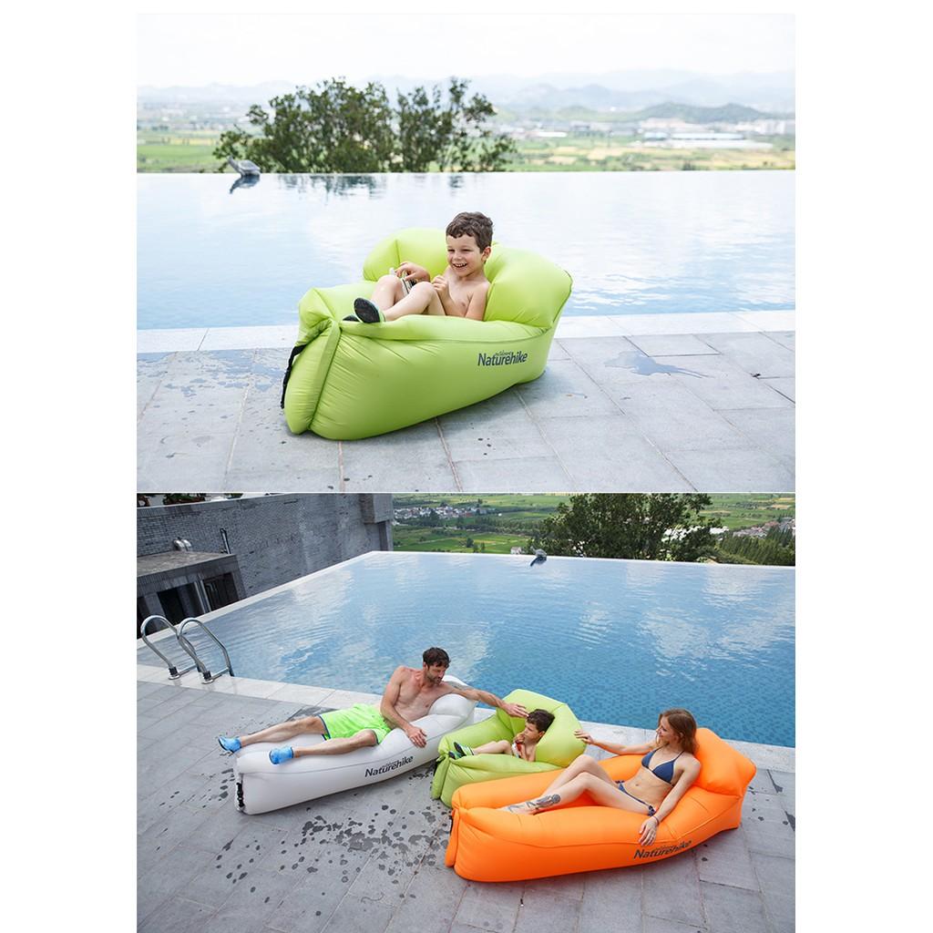 Sofa Nằm Du Lịch, Đi Biển NatureHike NH18S030-S, Làm Đầy Hơi Nhanh, Chống Rách