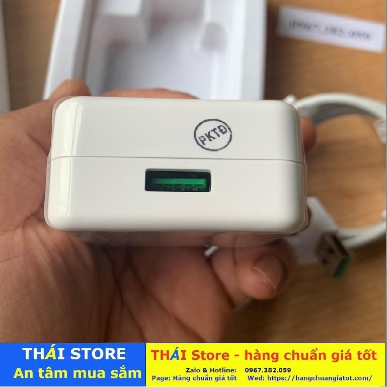 Bộ sạc Siêu nhanh dành cho OPPO R15 chính hãng, công suất 20W - VOOC 3.0, chân USB to Micro (mã SA08)- Bảo hành 6 tháng