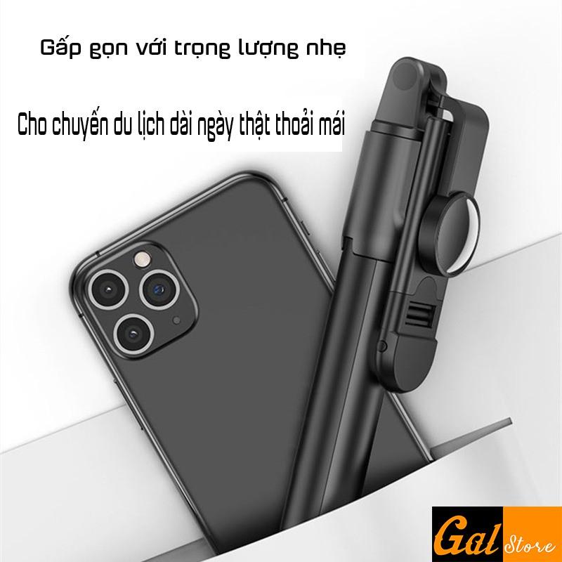 Gậy selfie Bluetooth tích hợp đế 3 chân + khung kẹp điện thoại