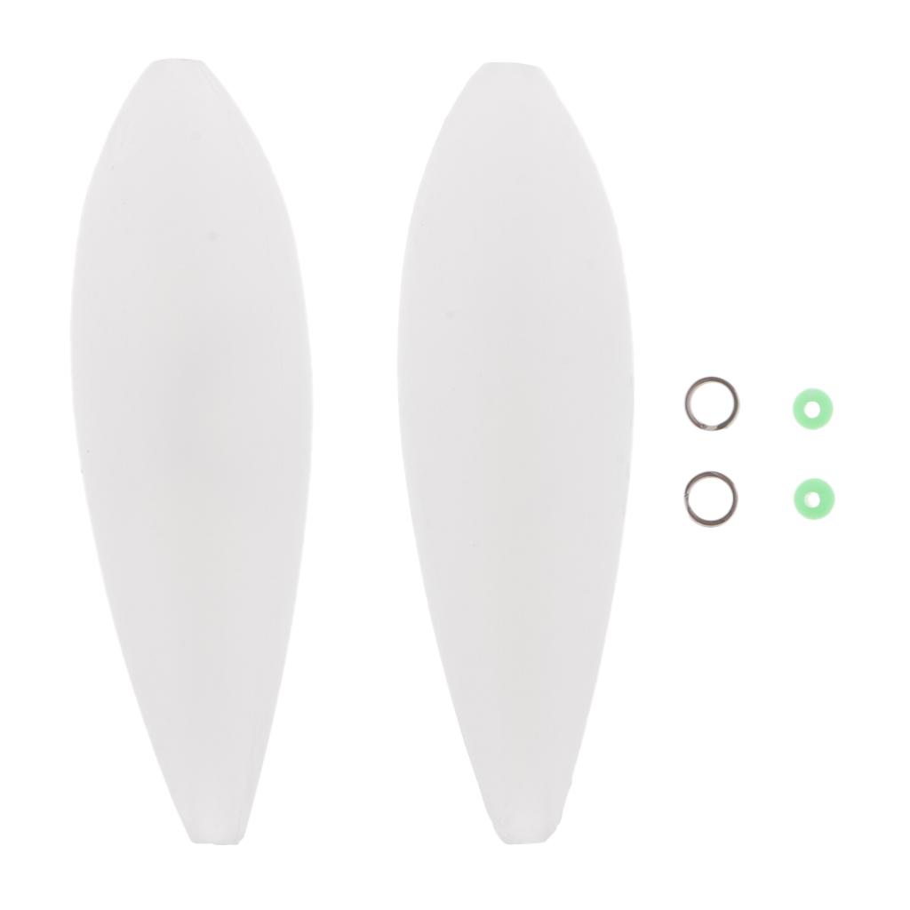 2pcs Floating Bombarda Floats Long Distance Casting Lure Baits