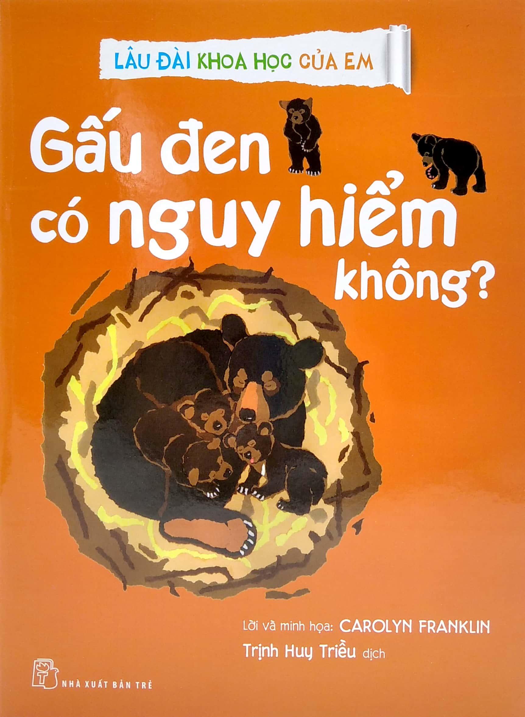 Sách Gấu Đen Có Nguy Hiểm Không?