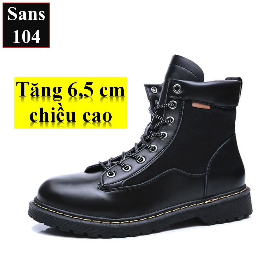 Giày Cao Cổ Nam Giày Boot Nam Sans104 Sans Shop