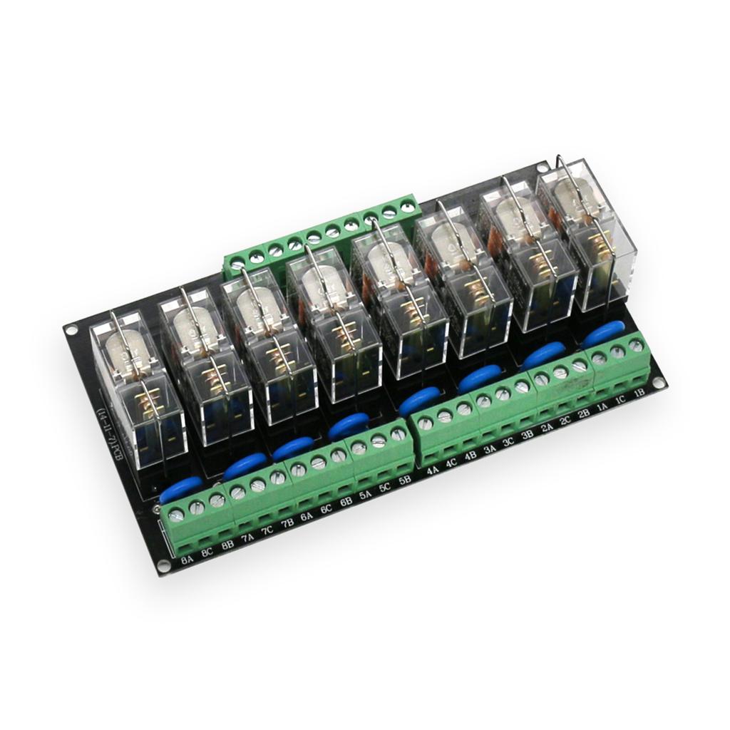 8CH Channel Relay Module Controller Expansion Driver Board DC 24V / 12V NPN