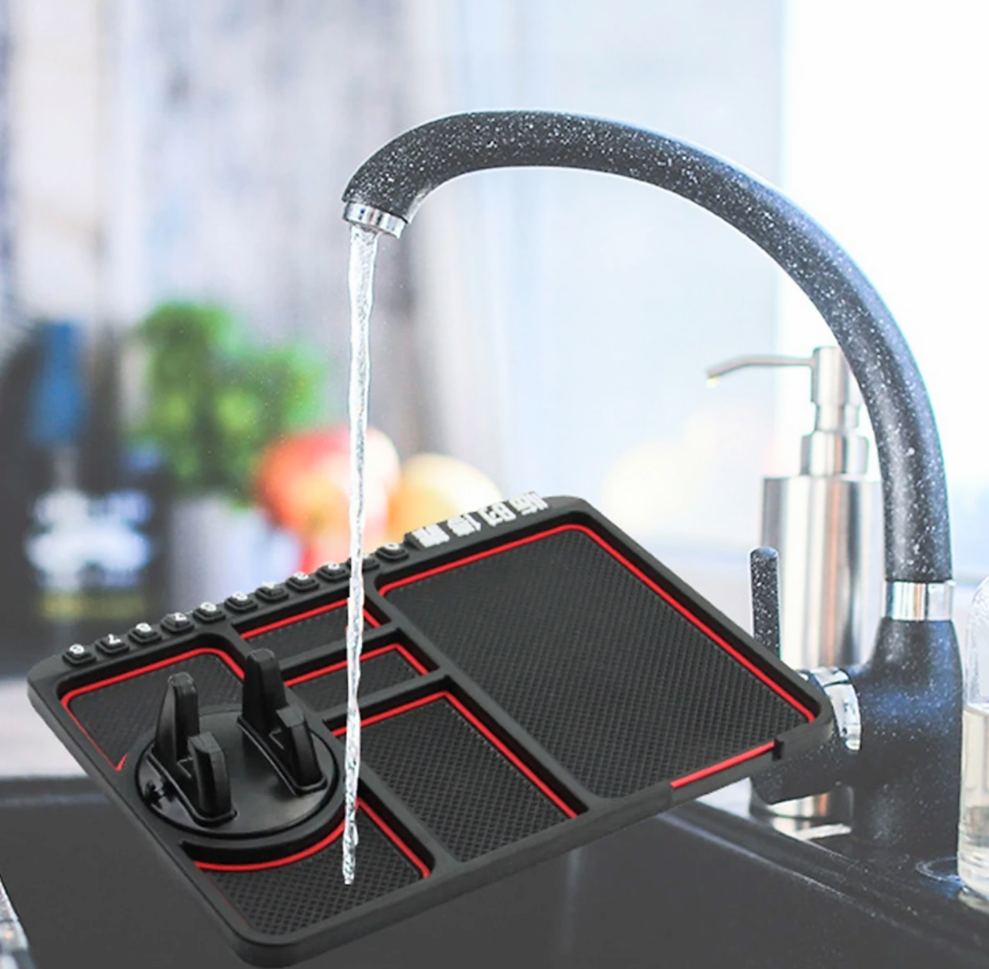 SIÊU GIÁ VỚI BỘ THẢM TAPLO CHỐNG TRƯỢT TRÊN XE HƠI ÔTÔ KIÊM ĐỞ ĐIỆN THOẠI VÀ CÁC LOẠI PHỤ KIỆN TIỆN DỤNG HÀNG ĐẸP CHẤT LƯỢNG MẪU MỚI