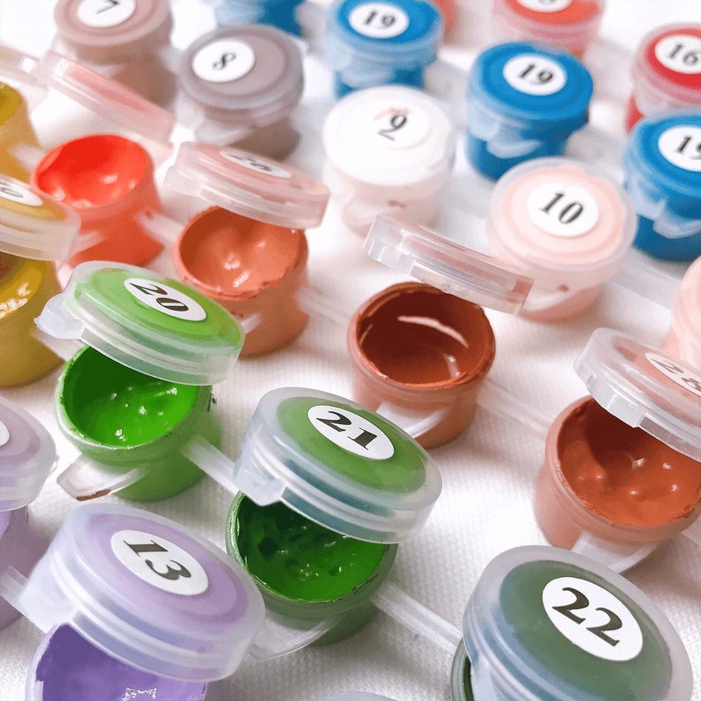 Tranh số hóa Thu sang đã căng khung 40x50cm