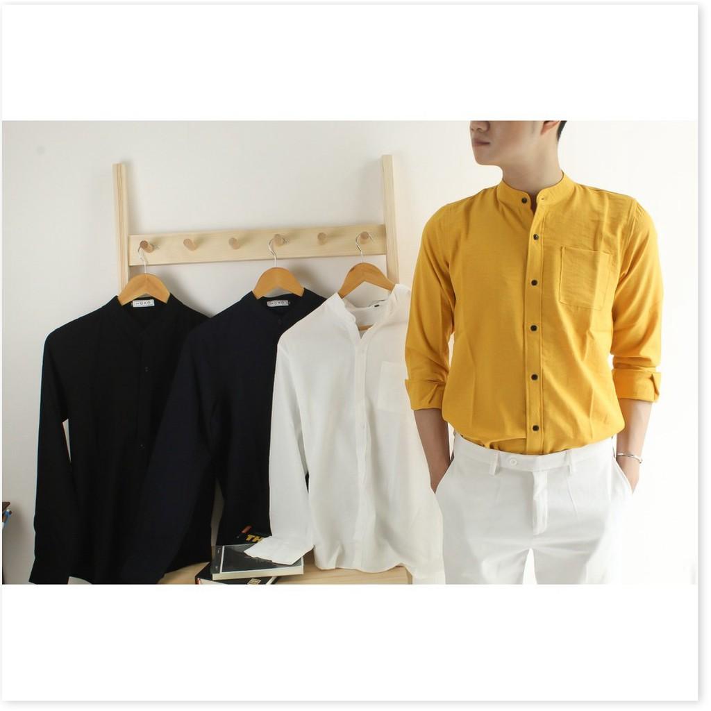 ÁO SƠ MI ĐŨI NAM,ĐƯỢC LÀM BẰNG CHẤT LIỆU VÃI ĐŨI THOÁNG MÁT LANA FASHION