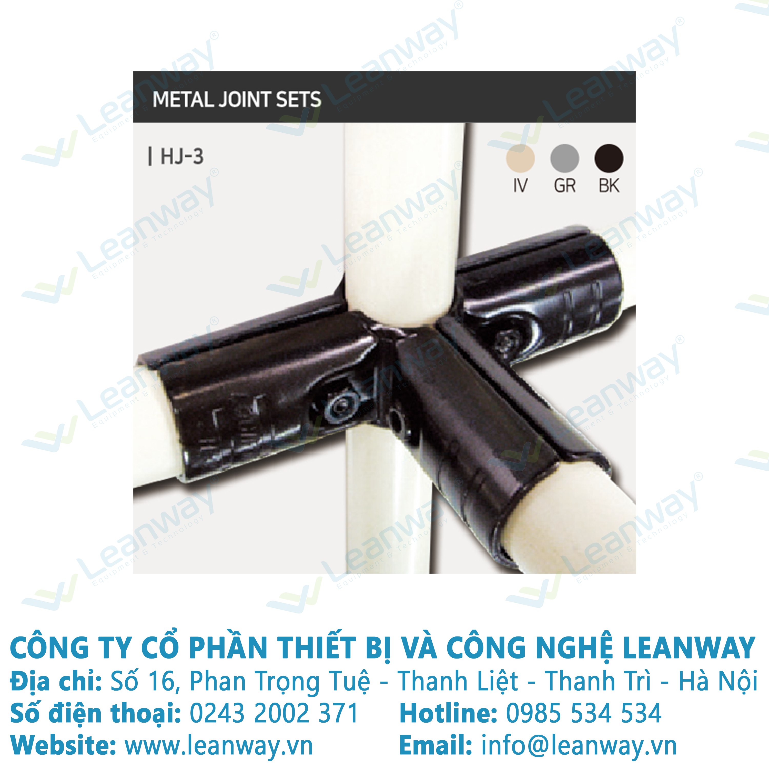 Khớp nối HJ-3_Logiform Hàn Quốc (Giá đã bao gồm VAT)