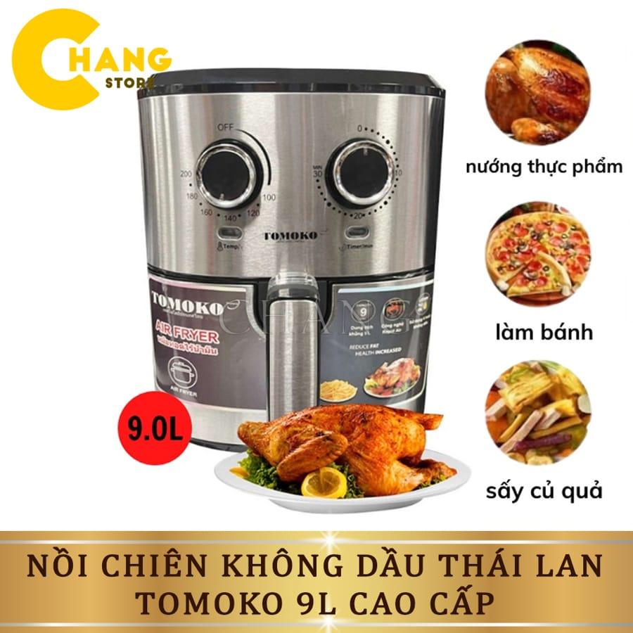 Nồi Chiên Không Dầu Dung Tích Lớn TOMOKO 9L Thái Lan An Toàn Sức Khỏe