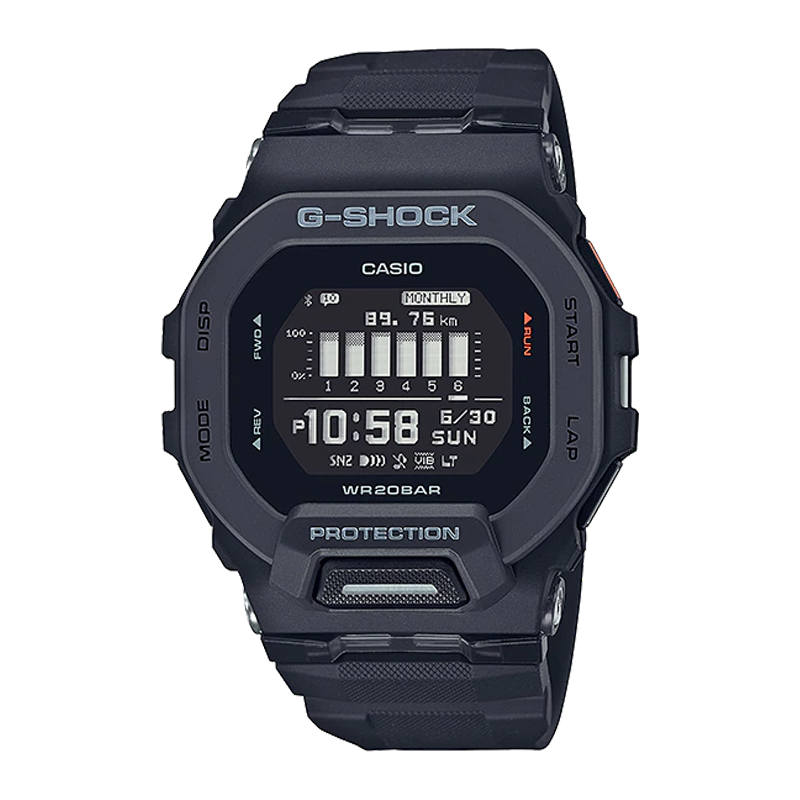 Đồng Hồ Nam Dây Nhựa Casio G-Shock GBD-200-1DR Chính Hãng - GBD-200-1