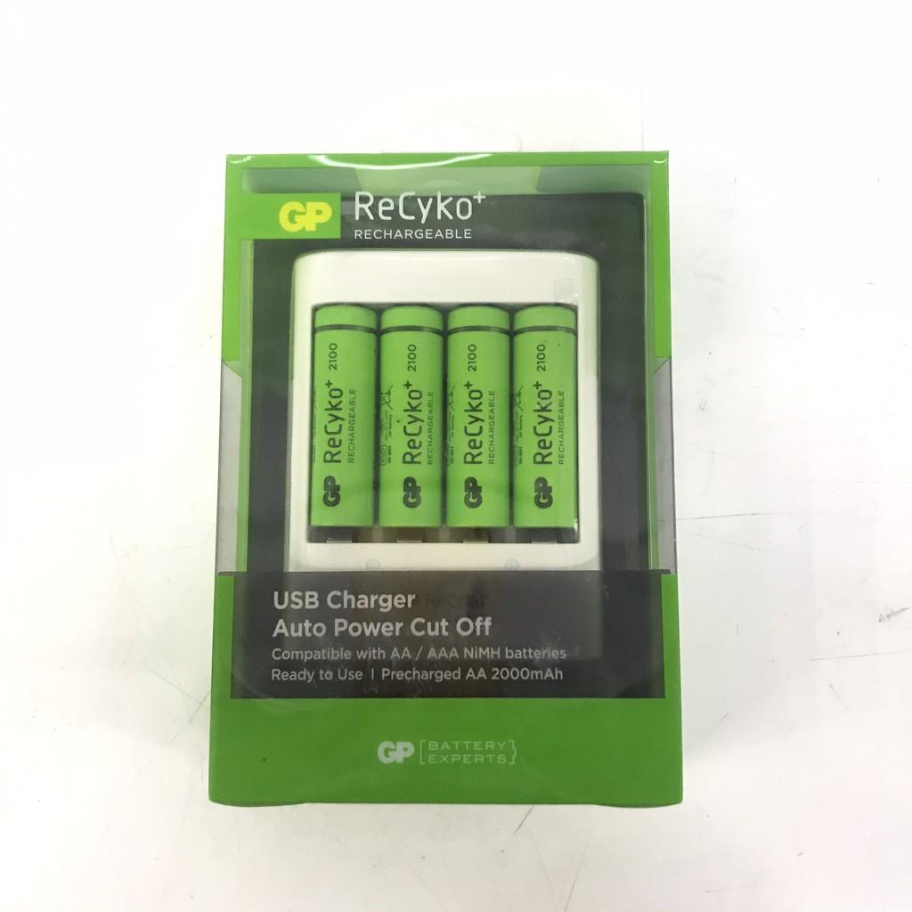 Bộ sạc pin GP ReCyko GPU411USB210E-2GB4
