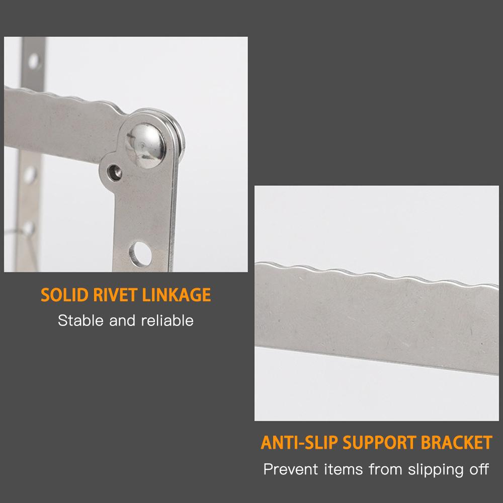 Khung chữa cháy/ nấu bếp di động bằng thép không gỉ