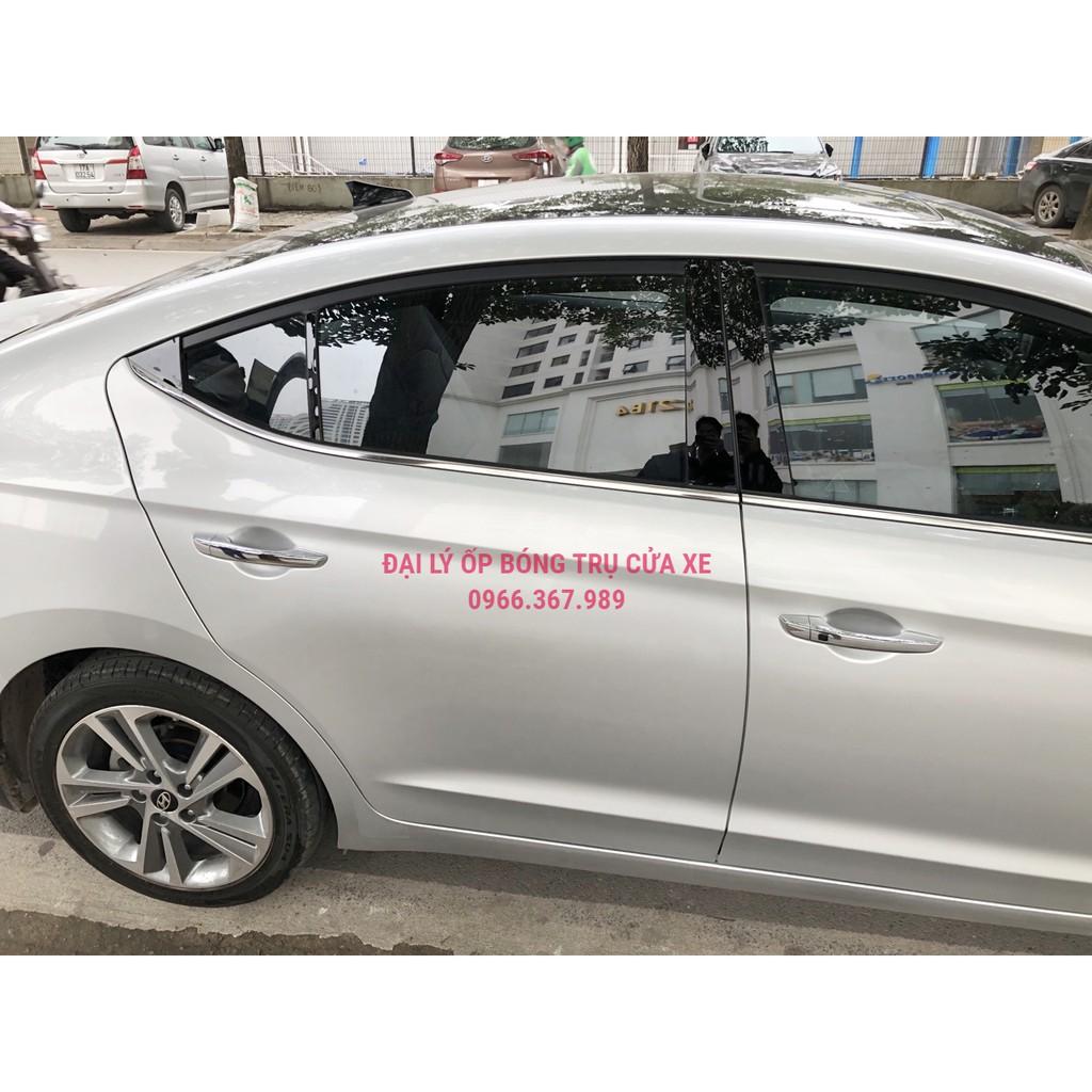 Ốp bóng trụ cửa xe ô tô Hyundai Elantra, Accent, Tucson, Kona