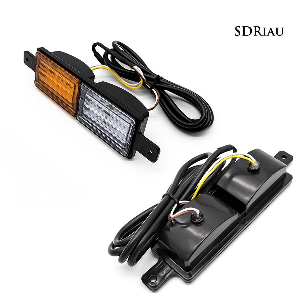 Bộ 2 Bảng Đèn Led 30 Bóng 10-30v Gắn Đuôi Xe Tải Chống Thấm Nước Tiện Dụng
