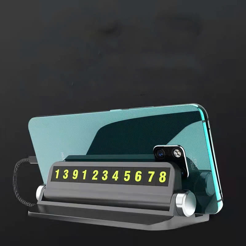 Bảng Ghi Số Điện Thoại Ô Tô Thẻ Đỗ Xe Hiển Thị Số Điện Thoại Gắn Taplo Xe Hơi Ô Tô Tiện Lợi Kiêm Giá Đỡ Tiện Lợi - Phụ kiện nội thất khác