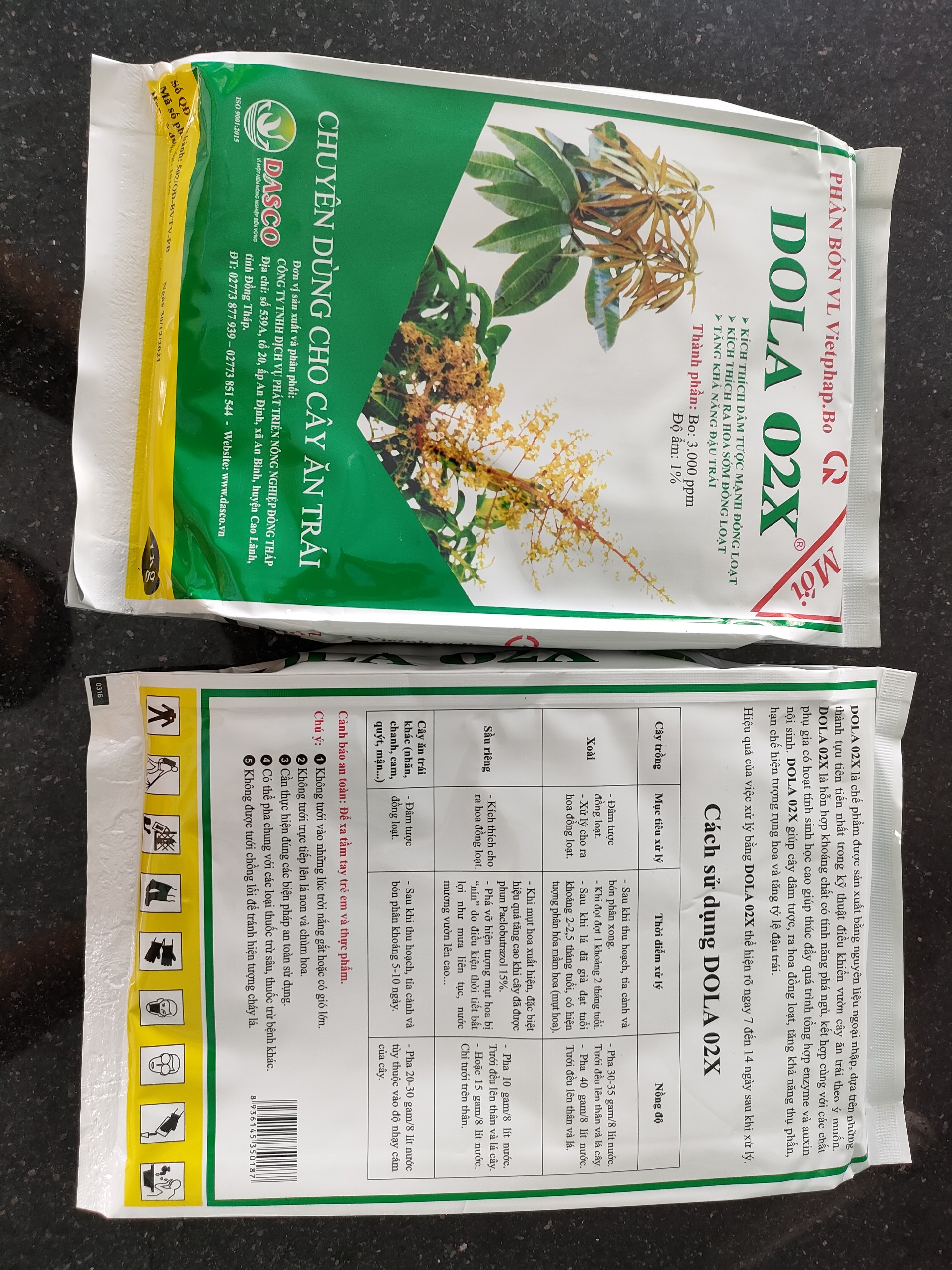 Phân bón vi lượng DOLA O2X - VTNN NÔNG PHÚ T86