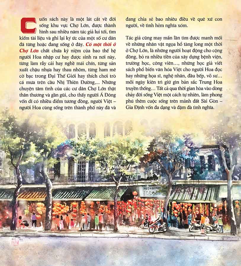 Có Một Thời Ở Chợ Lớn (Bìa cứng)