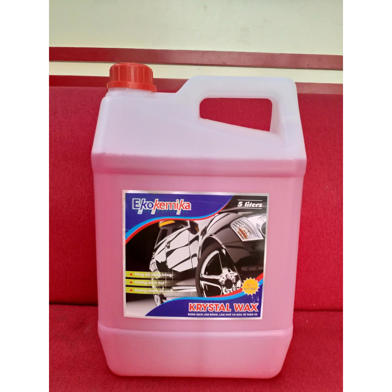 Nước Phủ Bóng Siêu Đậm Đặc Krystal Wax - Hàng Chính Hãng