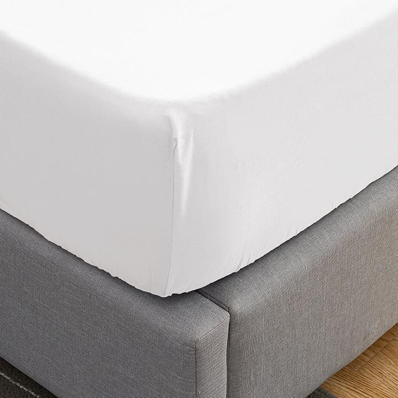 Bông Trang Bị Tấm Nệm Da Đồng Màu Với Thun Chăn Ga Giường Đôi Nữ Hoàng Kích Thước Bedsheet 160x200