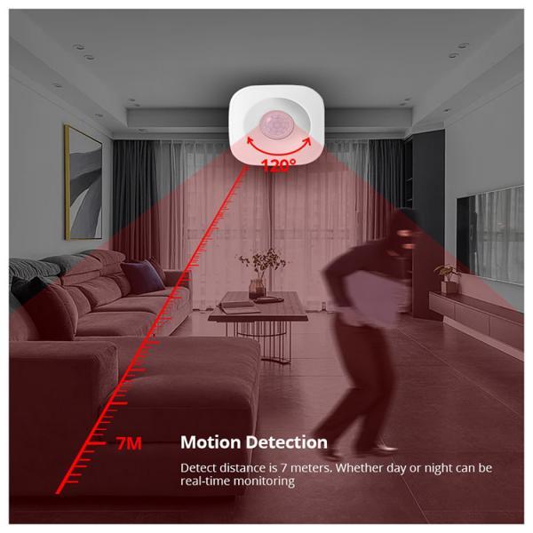 2X WIFI Motion PIR Sensor for TUYA Alexa Smart Life APP Home