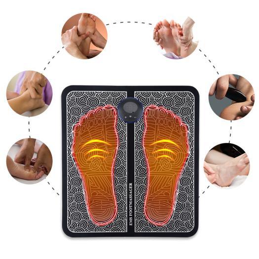 THẢM MASSGE CHÂN THƯ GIẢN - MÁY MASSAGE CHÂN MÔ PHỎNG CƠ EMS THÚC ĐẨY LƯU THÔNG MÁU , GIẢM ĐAU MỎI , CẢI THIỆN GIẤC NGỦ
