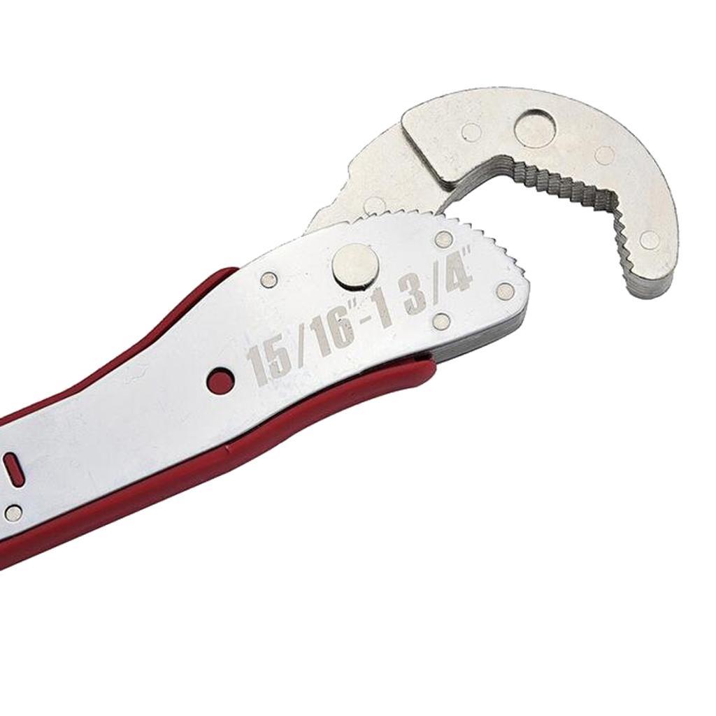 2 Pieces Magic Wrench Adjustable Multi Purpose Functional Universal Spanner