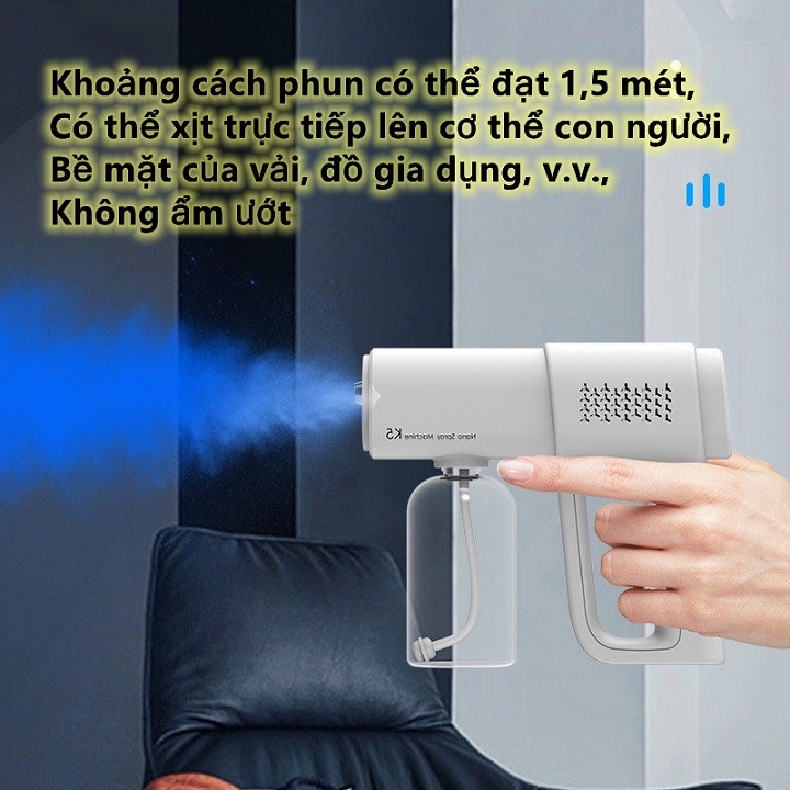 Máy khử khuẩn uv kết hợp dugn dịch sát trùng nano