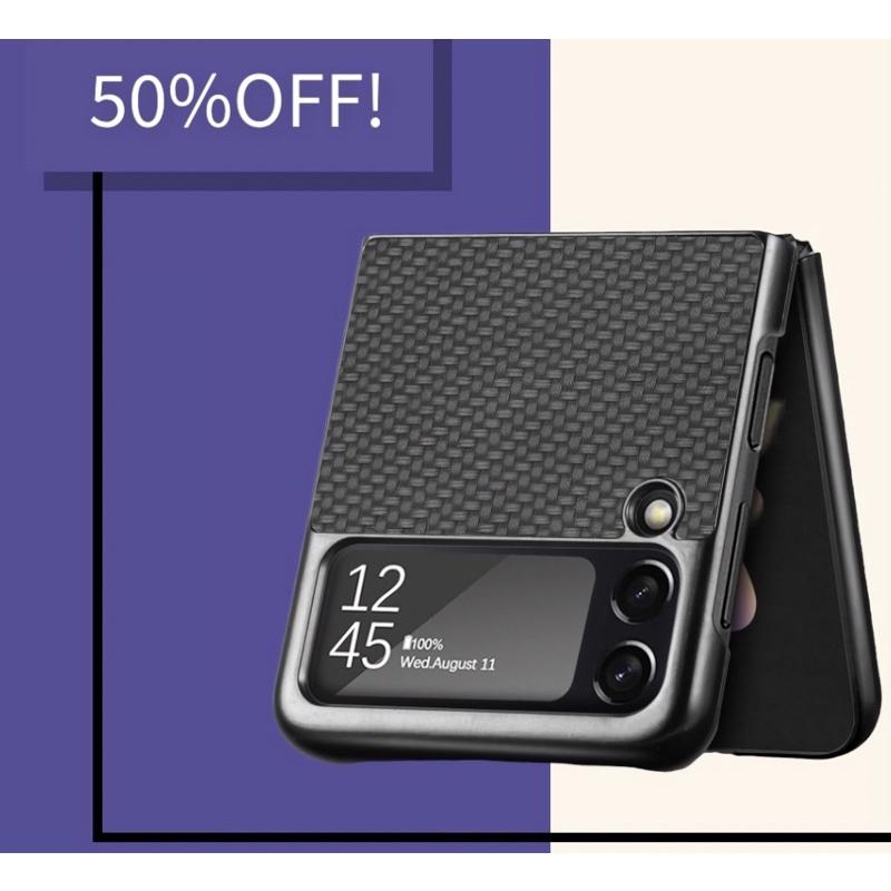 Ốp lưng dành cho Galaxy Z Flip 4, Z Flip 3 vải sợi thời trang