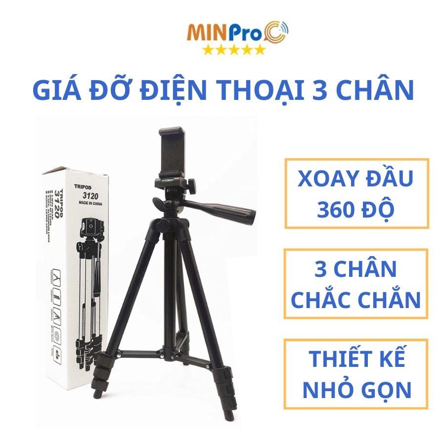 Giá đỡ điện thoại 3 chân chụp ảnh kèm kẹp điện thoại nút remote tương thích với nhiều dòng máy