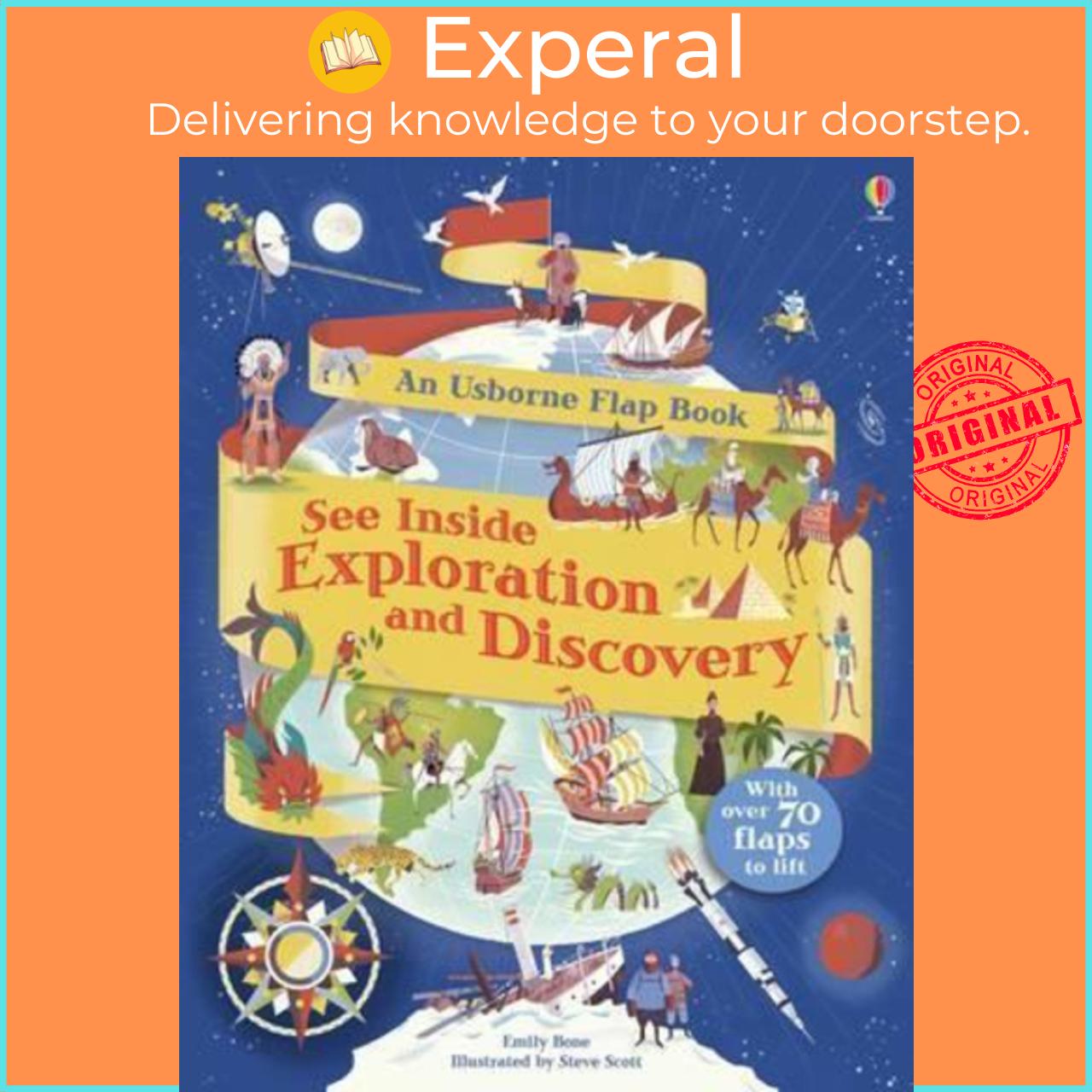 Sách - See Inside Exploration and Discovery by Emily Bone Steve Scott (UK edition, paperback)