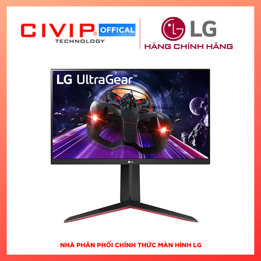 Màn hình Gaming LG 24GN650-B 24'' UltraGear FHD IPS 1ms 144Hz HDR Monitor with FreeSync - Hàng chính hãng