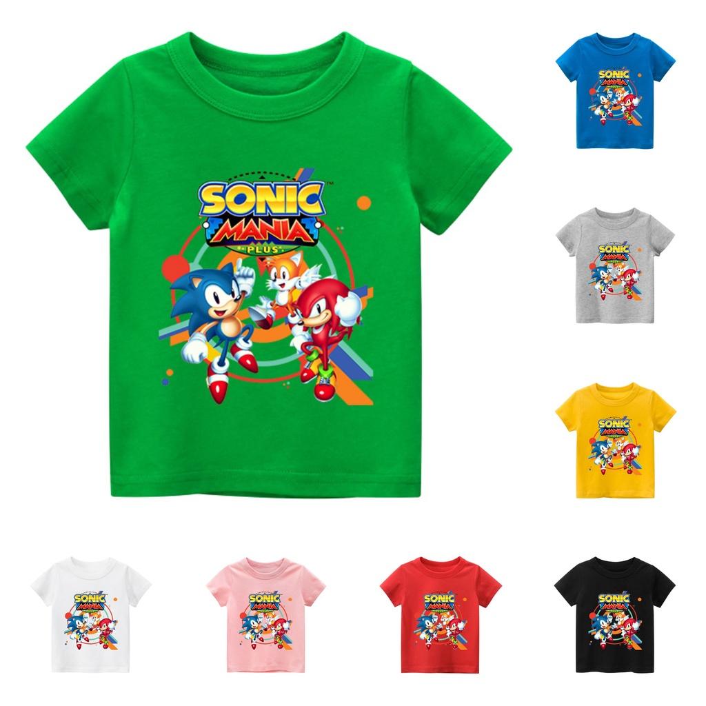 Áo thun trẻ em SONIC 3 , 8 màu áo, đầy đủ size có big size, MÀU KHÁC NHẮN TIN SHOP