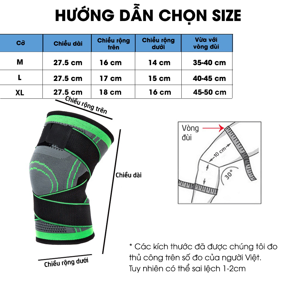 Bó gối thể thao đai bảo vệ đầu gối bóng chuyền bóng rổ tennis , Băng gối bóng đá thoáng khí đàn hồi siêu tốt