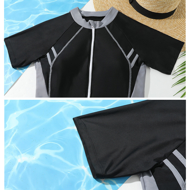 Đồ bơi nữ một mảnh kín đáo che bụng vải mềm mại co giãn 4 chiều, Bikini liền thân dạng váy