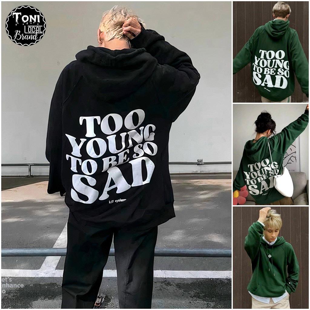 Áo Hoodie Nỉ Ngoại TOO YOUNG - Áo Khoác Nỉ nam nữ Unisex (HD560 - Kèm Ảnh Thật)