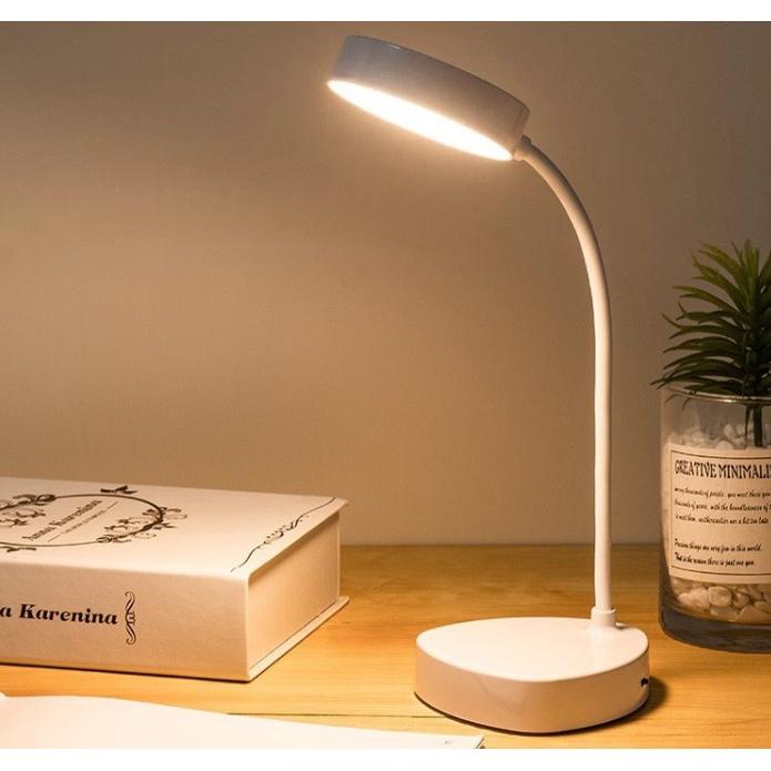 Đèn bàn LED bảo vệ mắt học sinh học sạc USB sạc bàn gấp đèn bàn phòng ngủ sáng tạo thông minh