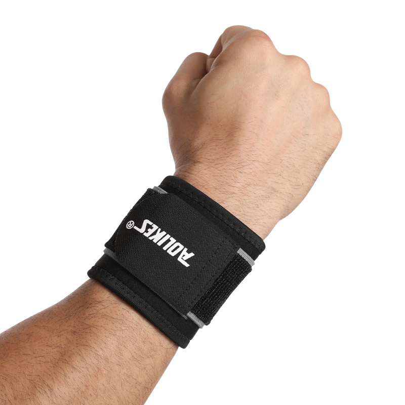 Băng quấn cổ tay tập gym AOLIKES A-7938 bảo vệ hỗ trợ xương khớp tay