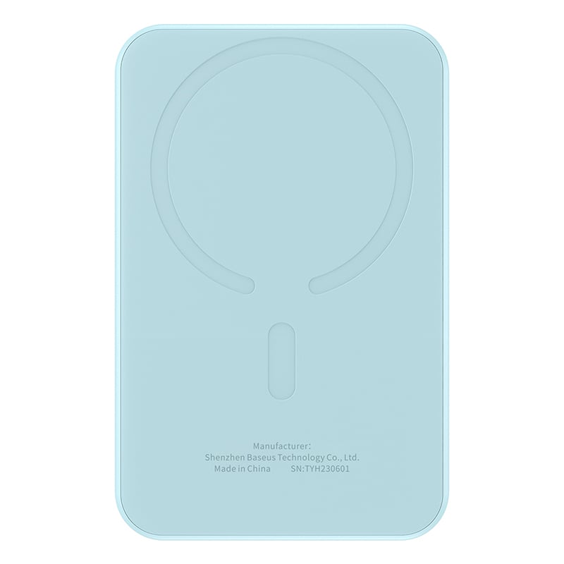 Pin Sạc Dự Phòng Không Dây Tích Hợp Nam Châm Baseus Magnetic Mini Wireless Fast Charge Power Bank 5000mAh 20W - Hàng chính hãng