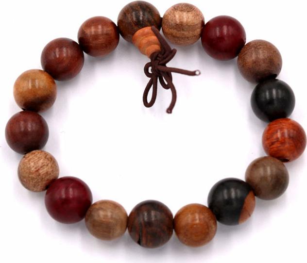 Chuỗi tay gỗ Đàn hương 8 màu 12 ly
