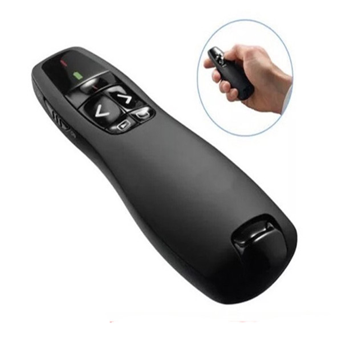 Bút trình chiếu Lazer - Bút thuyết trình- Bút trình chiếu silde- Bút trình chiếu powerpoint kèm bao da tặng kèm tai nghe Bluetooth SS315