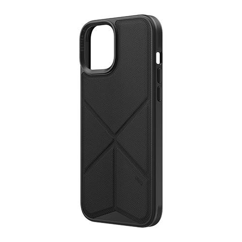 Ốp UNIQ Hybrid Magclick Charging Transforma For iPhone 14 series, nếp gấp linh hoạt tiện lợi chuyển đổi thành chân đế . Hàng Chính Hãng