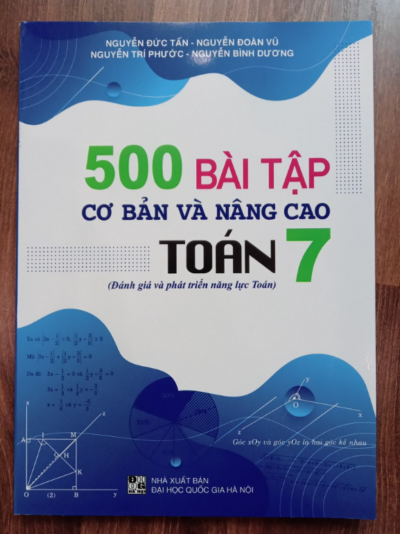 Sách - 500 bài tập cơ bản và nâng cao toán 7
