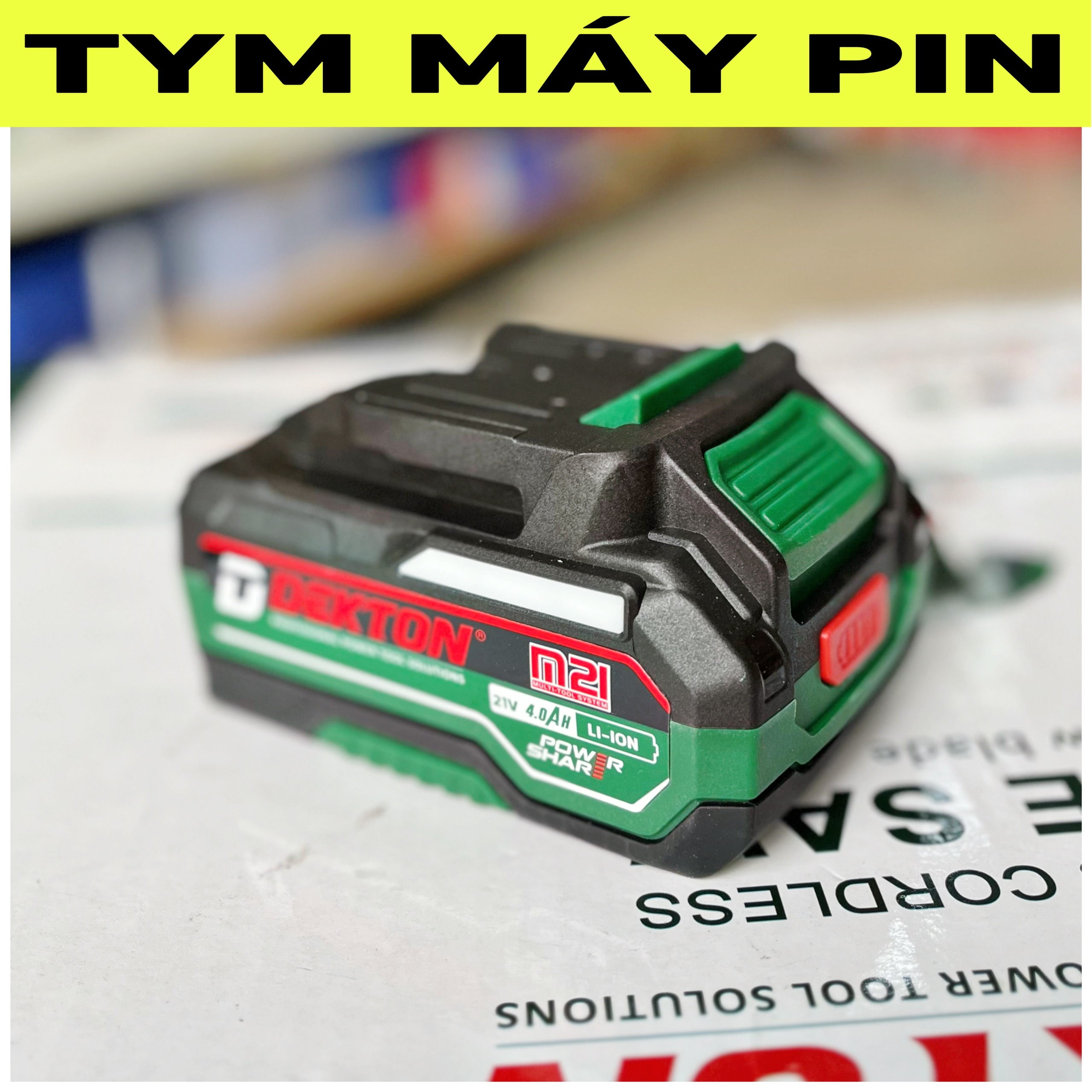 Pin 4A plus dekton chân pin phổ thông M21 – Tym Máy Pin