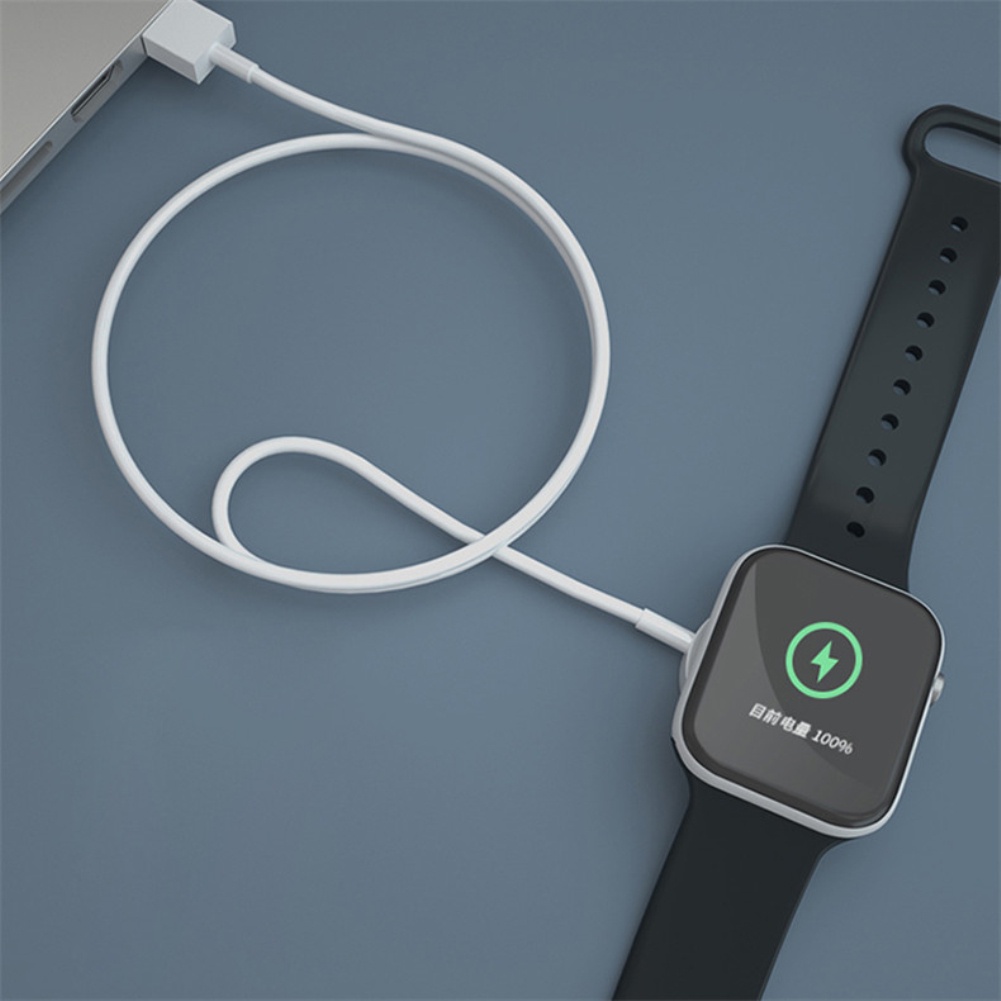 Cáp sạc không dây cho đồng hồ thông minh Apple Watch Magnetic 1m - Sạc siêu nhanh - Hỗ trợ Full Series