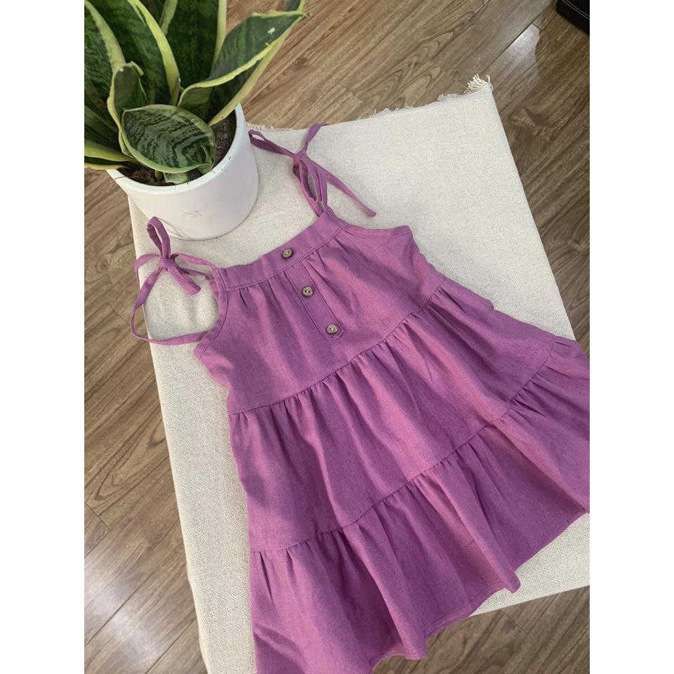 Váy 2 dây 3 tầng Baby Doll dễ thương