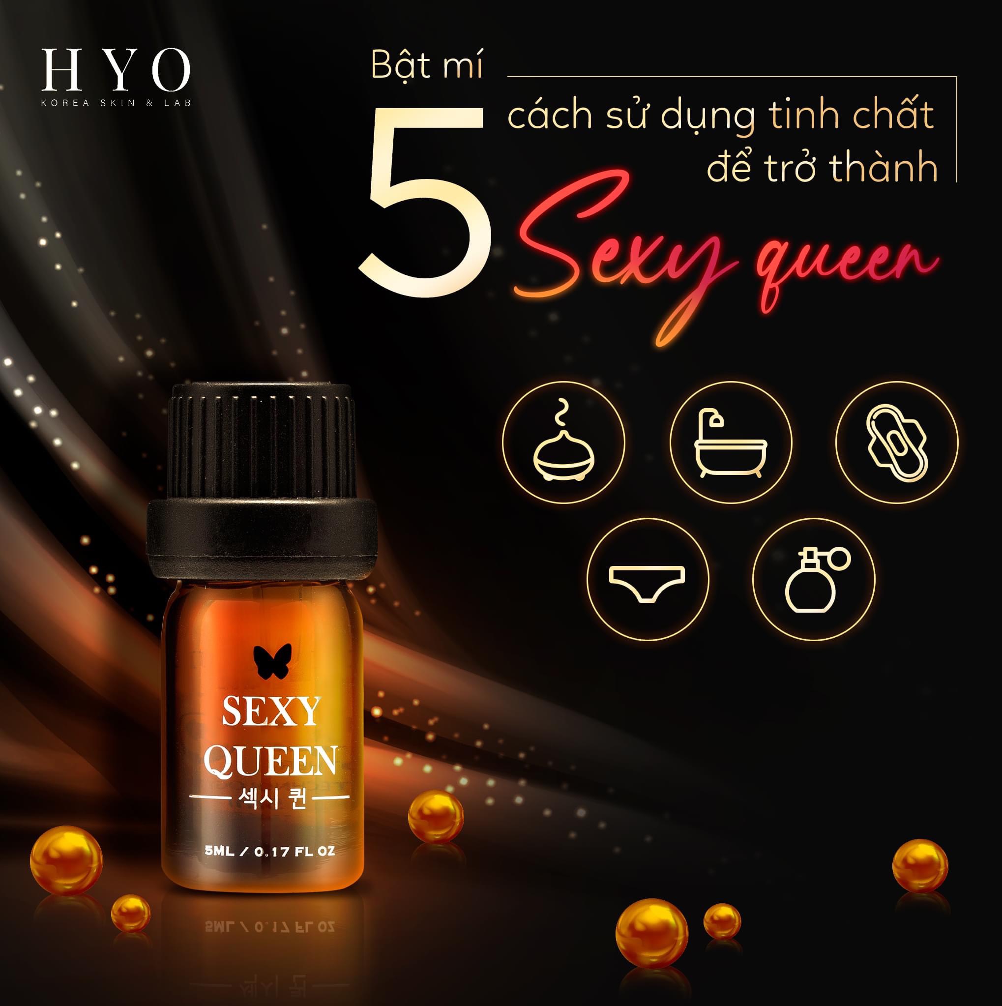 Nước hoa cho cô bé HYO SEXY QUEEN 5ml - Hàn Quốc